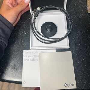OURA RING - Gen 3, Black Heritage, Size 6